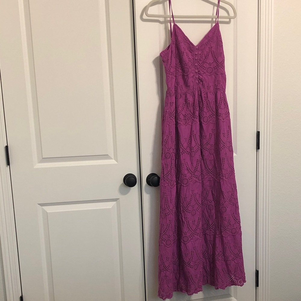 Sundance Eyelet Maxi Dress